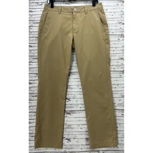 Bonobos Golf Pants Tailored Chino Mens 30x29 Khaki Performance Stretch Polyester